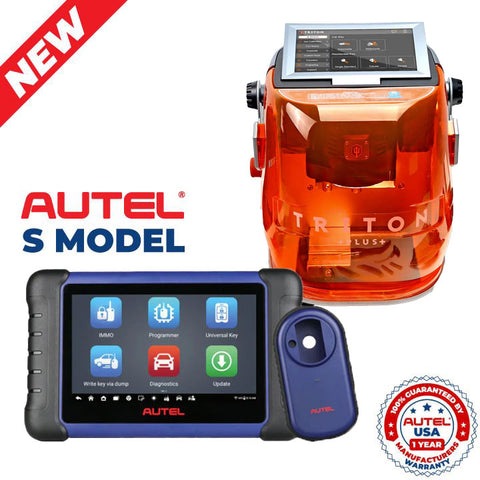 Autel + Triton PLUS Ultimate Edition - Key Cutting and Programming Bundle - AUTEL-IM508S-TRITONPLUSUE