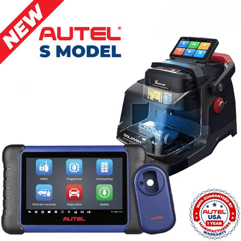 Autel - IM508S + Xhorse XP-005L New Dolphin - Cut and Decode Bundle - AUTEL-IM508S-XP005L