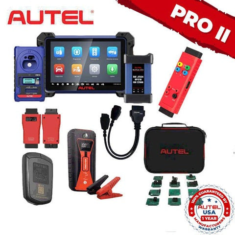 Autel MaxiIM IM608 Pro II Key Programmer & Advanced Diagnostics Device Bundle - APB112 - Chrysler 12+8 Cable - 18,000MAh Battery & Jump Starter Autel USA - AUTEL-IM608-FULL