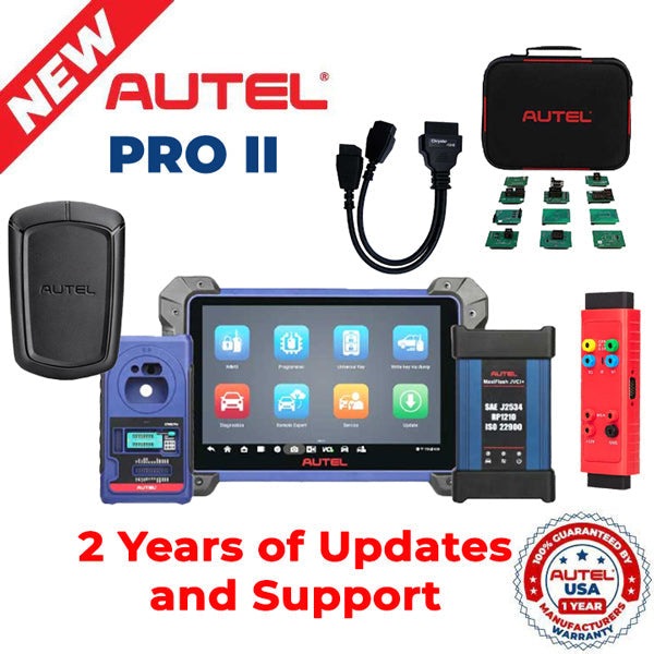 Autel - APB112 + IMKPA + Chrysler Bypass Cable - Automotive Programming Bundle - AUTEL-IM608-PROII-2YR-GBOX-IMKPA