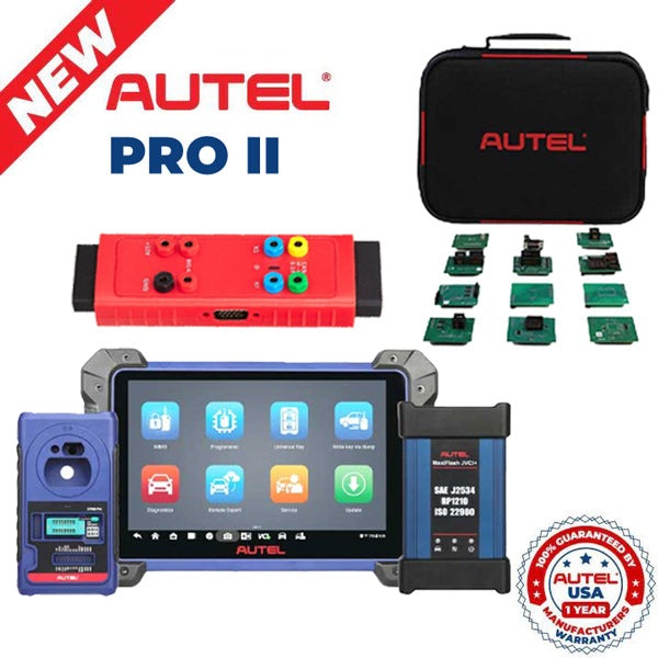 Autel - IM608 PRO II IMKPA Expanded Key Programming Accessories - Automotive Programming Bundle - AUTEL-IM608PROII-GBOX-IMKPA