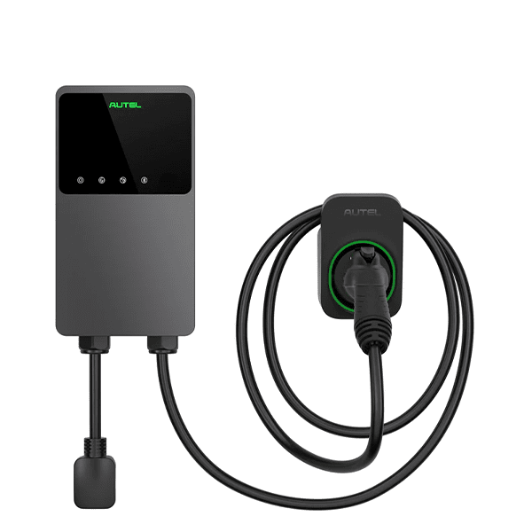 Autel - MaxiCharger AC Home 40A - NEMA - EV Charger With Separate Holster - Optional Plug Model - AUTEL-MC40AP14S