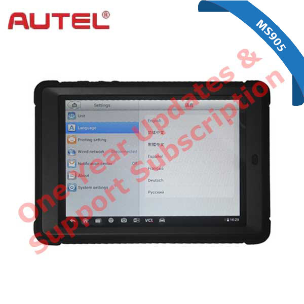 Autel - MaxiSYS Mini MS905 - Advanced Smart Diagnostic Tool - Updates & Support Sub - 1 YEAR - machine sold separately - AUTEL-MS9051YRUPDATE