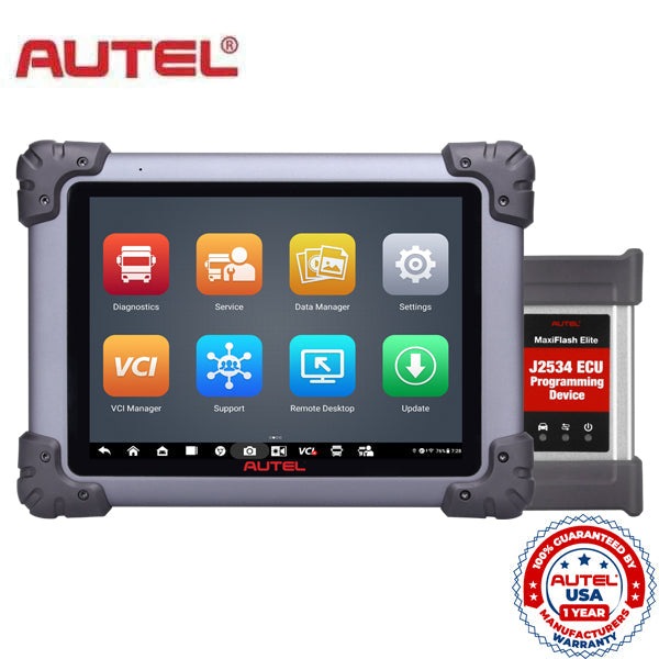 Autel - MaxiSYS - MS908CVII - Commercial Vehicle Diagnostics & Service Tablet - AUTEL-MS908CVII