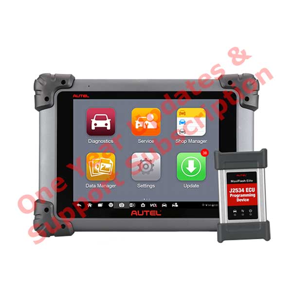 Autel - TCP - MaxiSYS MS908S Pro - Advanced Smart Diagnostic Tool - Updates & Support Sub - 1 YEAR - machine sold separately - AUTEL-MS908P1YRUPDATE