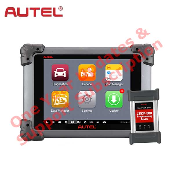 Autel - TCP - MaxiSYS MS908S Pro - Advanced Smart Diagnostic Tool - Updates & Support Sub - 1 YEAR - machine sold separately - AUTEL-MS908P1YRUPDATE