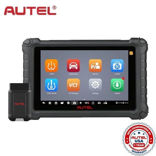 Autel - MaxiTPMS - TS900 - 3-in-1 TPMS, Diagnostics, & Service Wireless Tablet - AUTEL-TS900