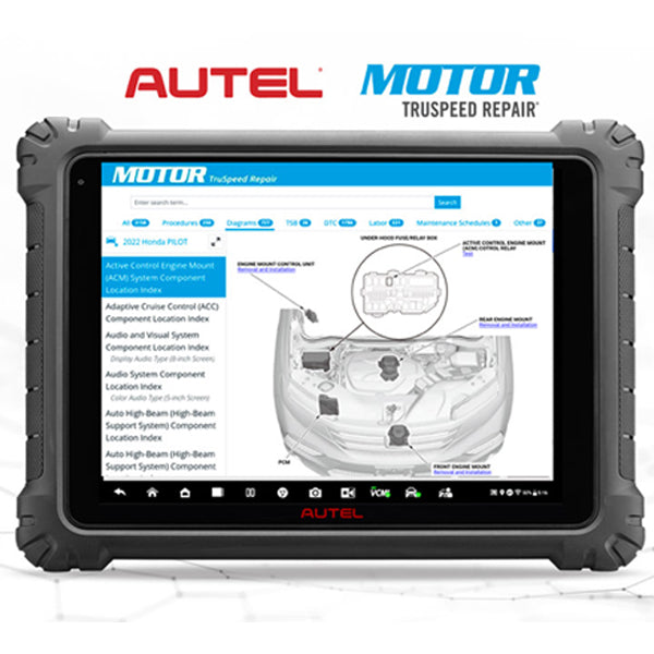 Autel - TruSpeed OEM Repair Data Access - For Autel MaxiSYS Ultra Series Diagnostic Tablets - machine sold separately - AUTEL-VMOTORUPDATE