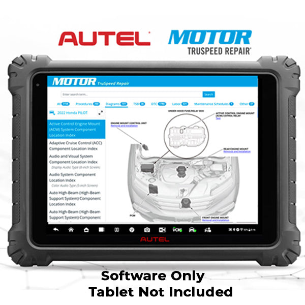 Autel - TruSpeed OEM Repair Data Access - For Autel MaxiSYS Ultra Series Diagnostic Tablets - machine sold separately - AUTEL-VMOTORUPDATE