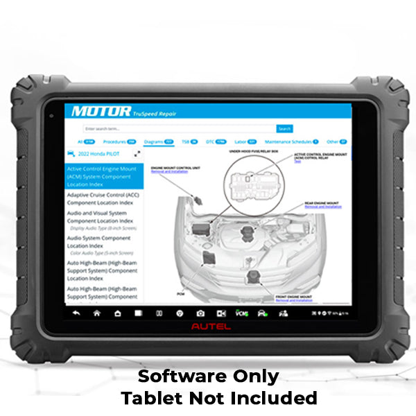 Autel - TruSpeed OEM Repair Data Access - For Autel MaxiSYS Ultra Series Diagnostic Tablets - machine sold separately - AUTEL-VMOTORUPDATE