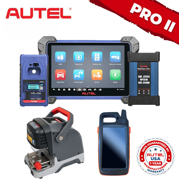 Autel IM608 Pro II + Xhorse Dolphin Portable Cutter + Key Tool MAX Autel USA - AUTEL-XHS608BUNDLE