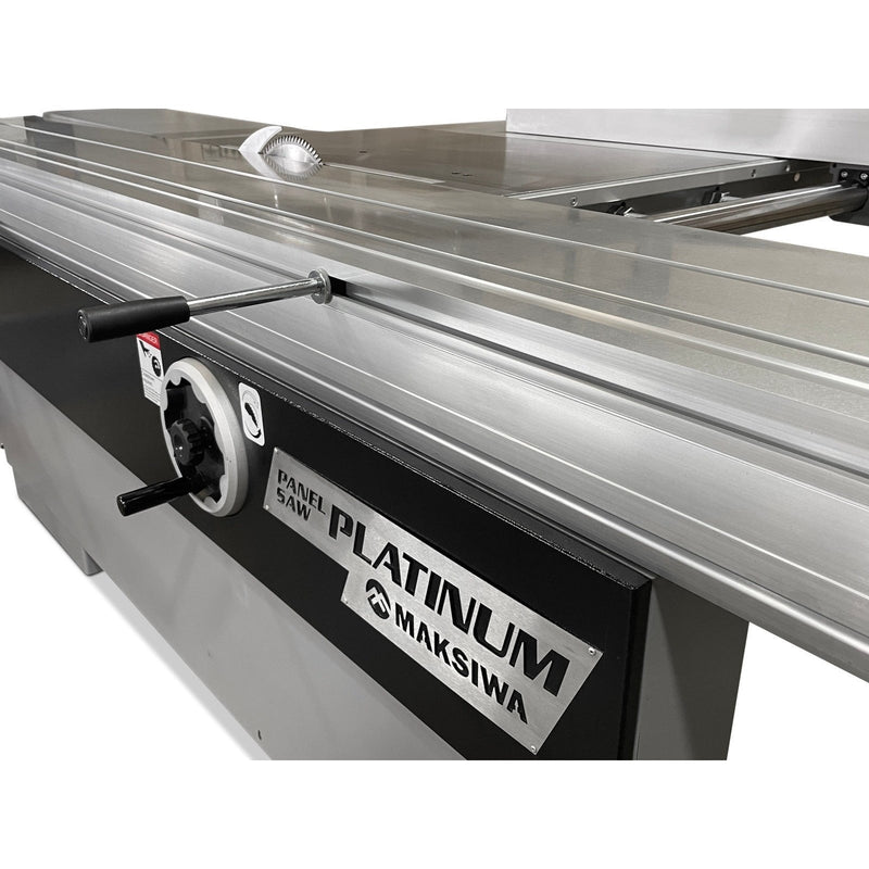 Maksiwa Sliding Panel Saw Platinum - BMP.3200.IR - 10 foot - 7.5HP / 3 Phase