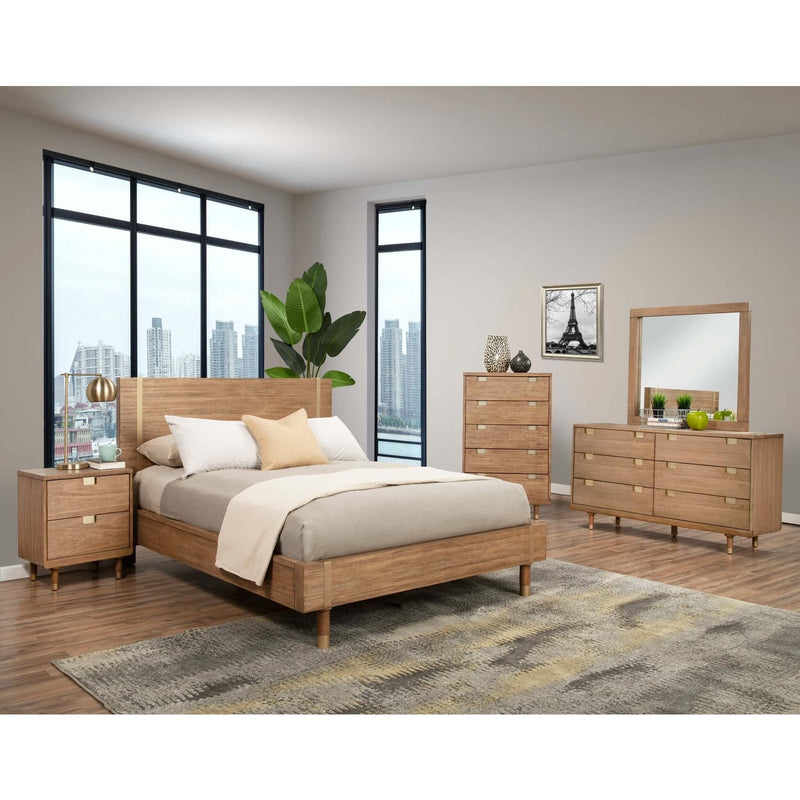 Alpine Easton Standard King Platform Bed - 2088-07EK