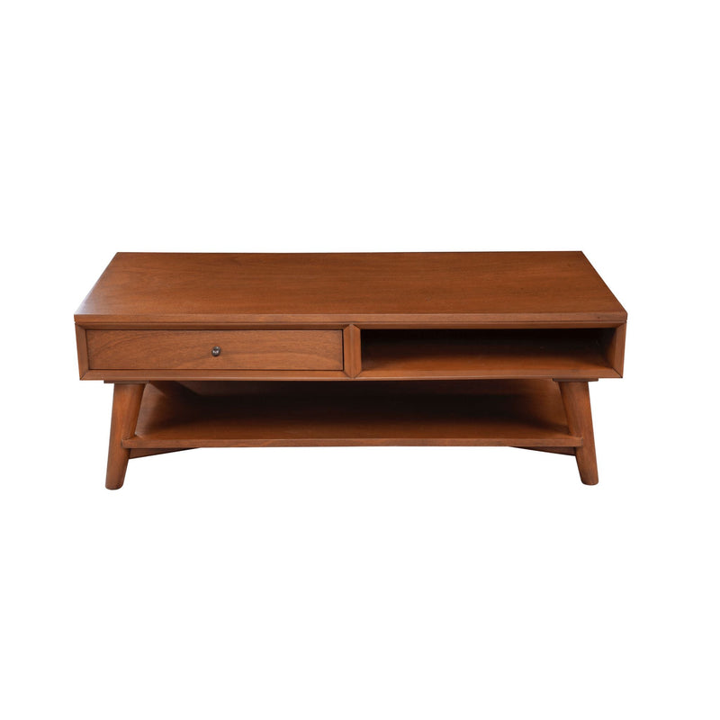 Alpine Flynn Coffee Table, Acorn - 966-61