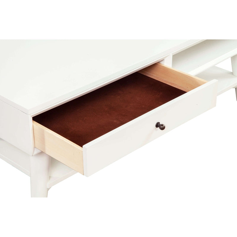 Alpine Flynn Coffee Table, White - 966-W-61