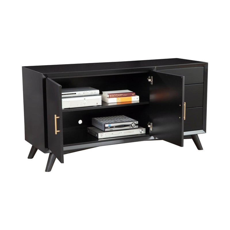 Alpine Flynn Sideboard, Black - 966BLK-64