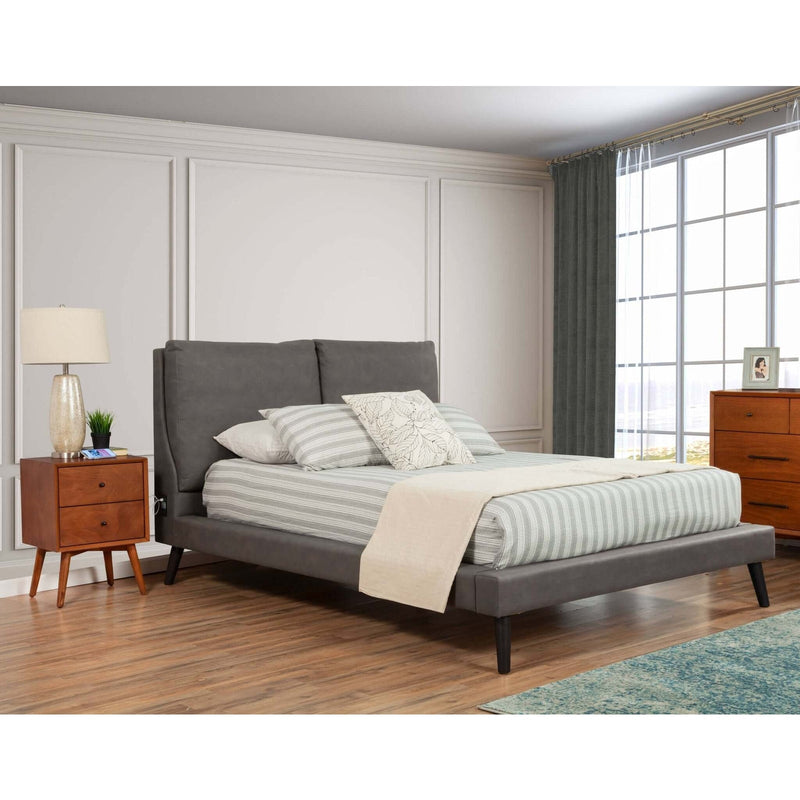 Alpine Gabriela Standard King Platform Bed - 9901EK