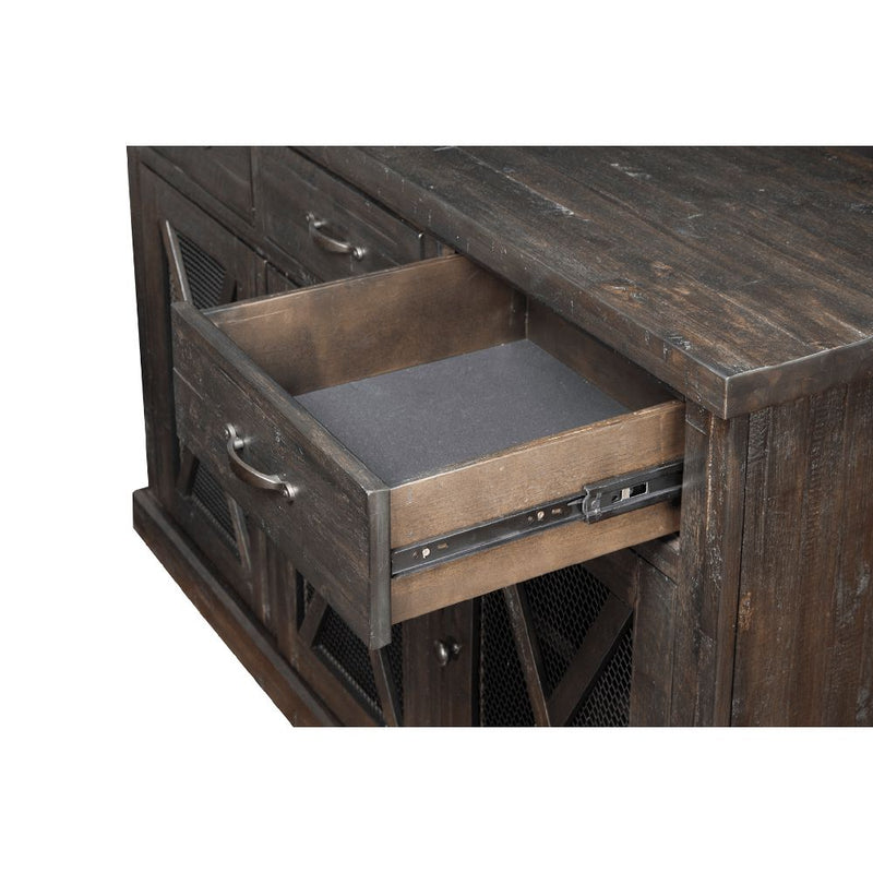 Alpine Newberry Sideboard, Salvaged Gray - 1468-26