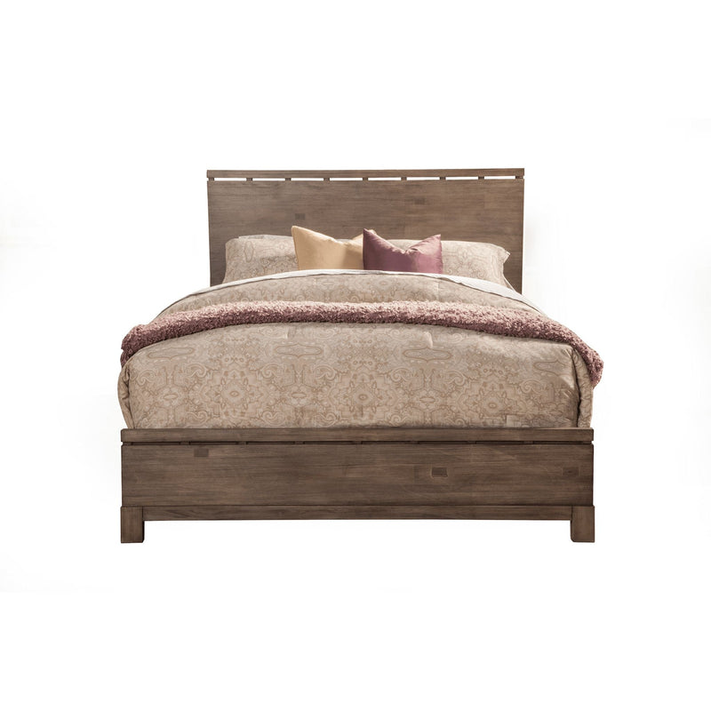 Alpine Sydney California King Panel Bed, Weathered Grey - 1700-07CK