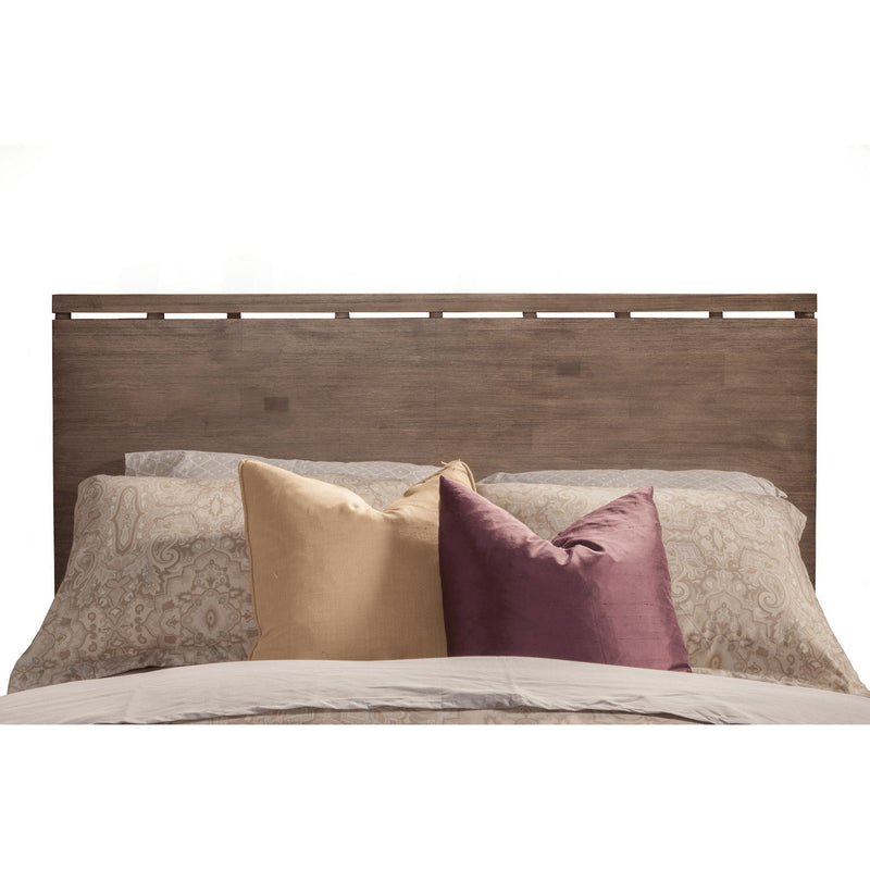 Alpine Sydney California King Panel Bed, Weathered Grey - 1700-07CK