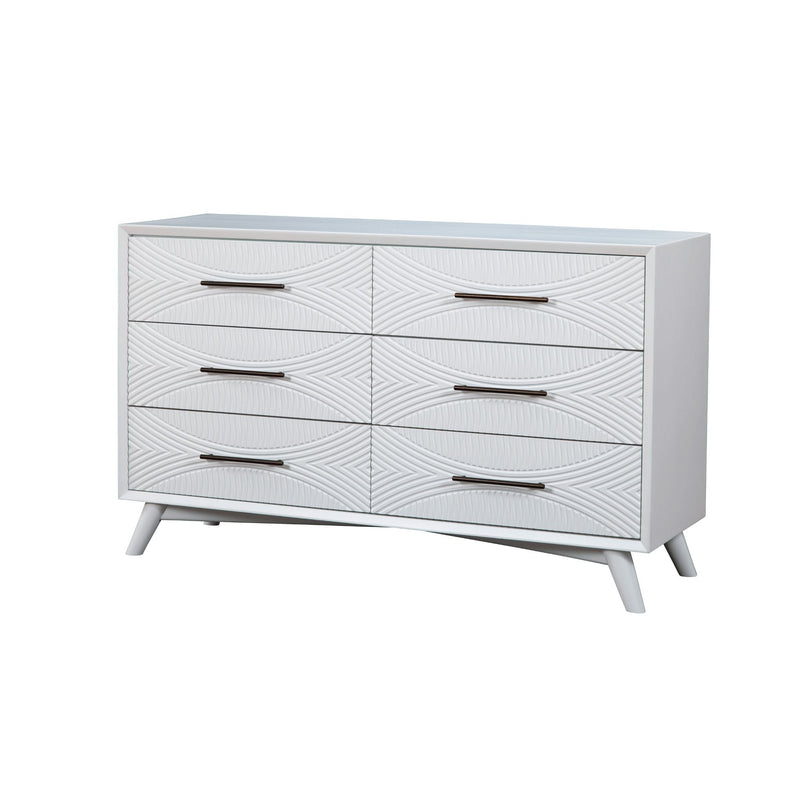 Alpine Tranquility Dresser, White - 1867-03