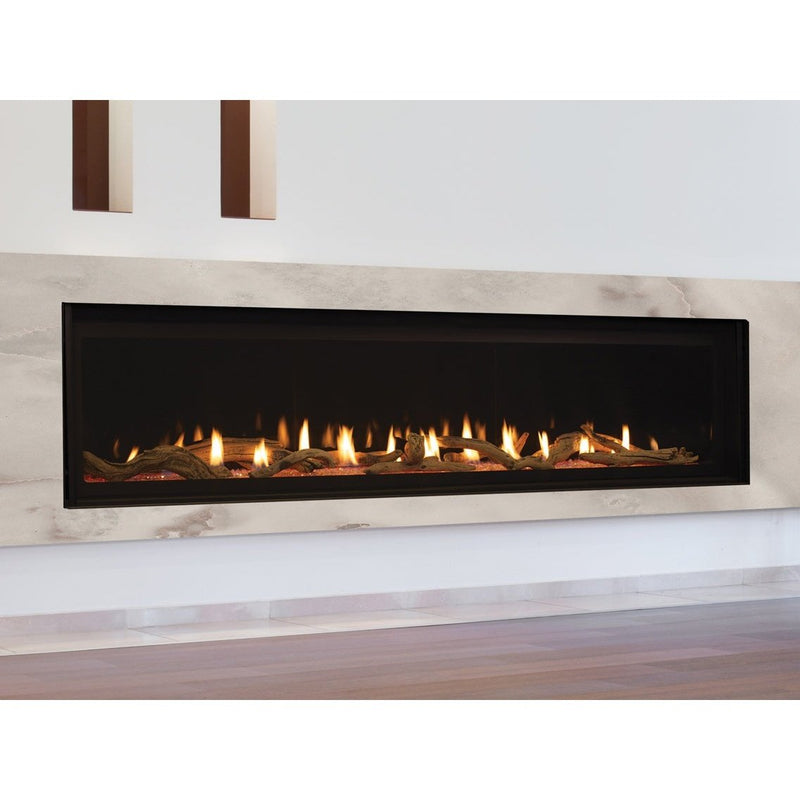 Astria Allume Dlx Linear Contemporary Direct Vent Gas Fireplace - ALLUMEDLX48TEN