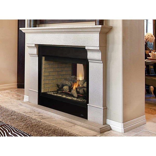 Astria Libra St 40" 2 Sided Traditional Direct Vent Gas Fireplace