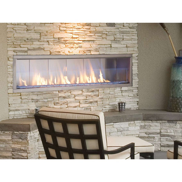 Astria Linear Contemporary Outdoor Vent-Free Fireplace