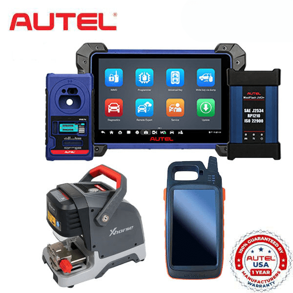 Autel IM608 Pro II + Xhorse Dolphin Portable Cutter + Key Tool MAX Autel USA - AUTEL-XHS608BUNDLE