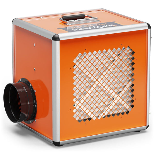 Purisystems Air Scrubber with 5-stage Filtration System, Negative Machine Air Scrubber - HEPA 600 UVIG-Orange