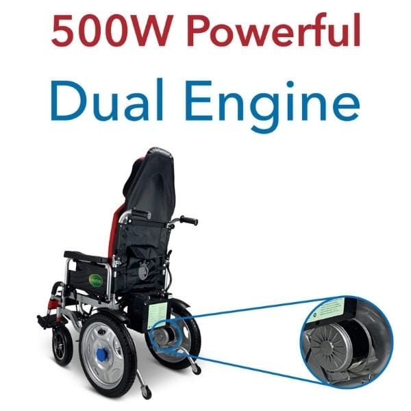 ComfyGo BC-6011 Electric Wheelchair - BC-6011 - Backyard Provider