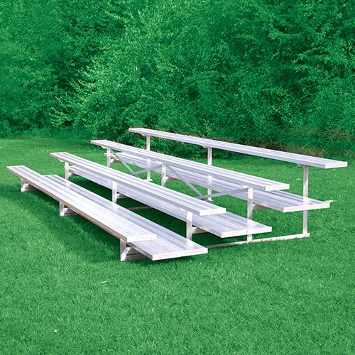 4 Row 21' All Aluminum Preferred Bleacher - E69703