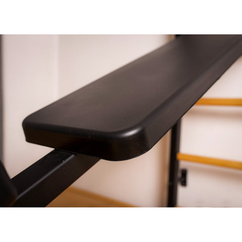 BenchK Swedish Ladder w/ Bench - Black - 5903317830597