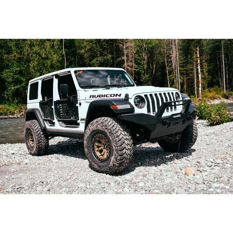 Body Armor 2018-2023 Jeep Wrangler Jl & Gladiator Jt Full-Width Front Bumper Rubicon Model Only - JL-19531