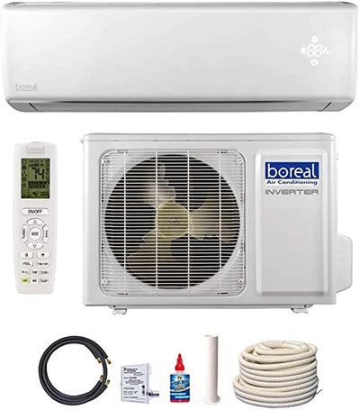 Boreal Brisa 18 Seer Ductless Mini Split Air Conditioner  - 115v/60hz - BRS12HPJ1A