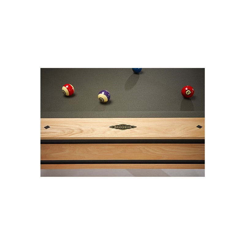 Brunswick Billiards Hickory Pool Table - 28687800350