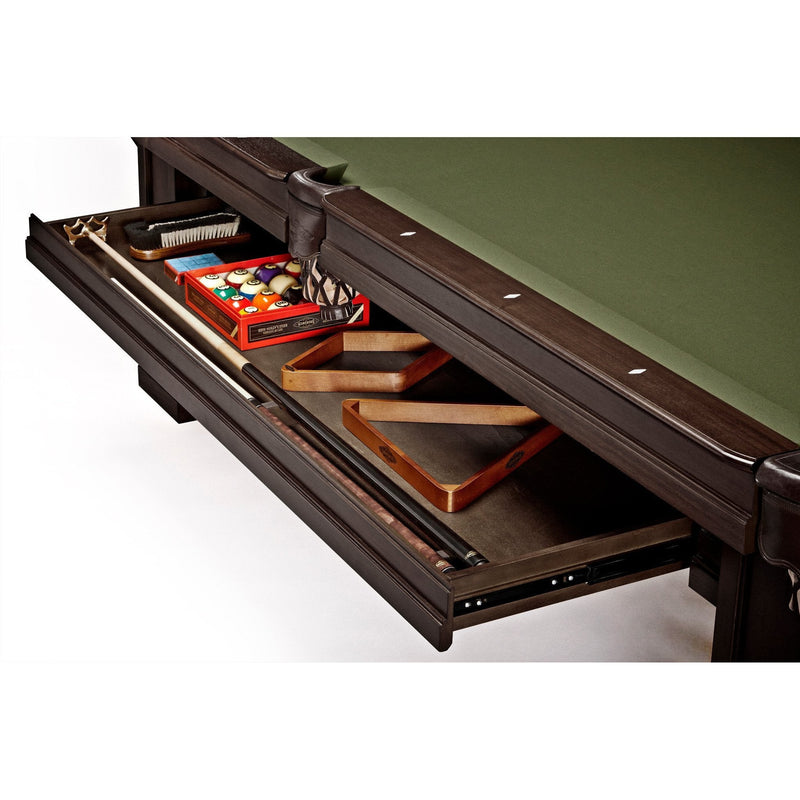 Brunswick Billiards Oakland II 8 Foot Pool Table Espresso Finish - BW-PT-OAKL8