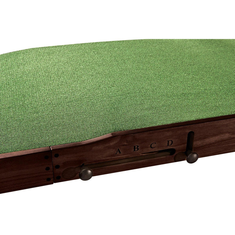 Brunswick The Ross Indoor Putting Green Miniature Golf Set in Espresso - 51871193002