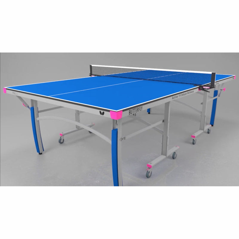 Butterfly Active 19 Deluxe Ping Pong Table - TAC19DXBL