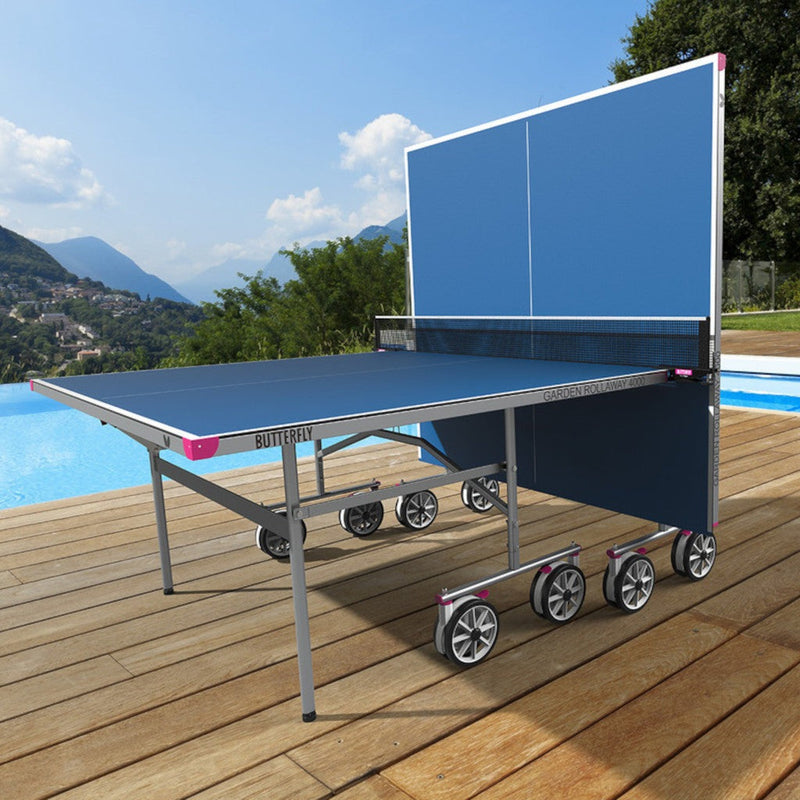 Butterfly Garden 4000 Outdoor Ping Pong Table - TGA4000ODBL