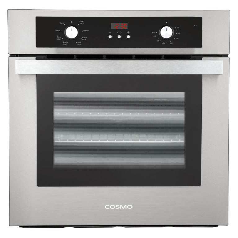 Cosmo 3 Piece Kitchen Package With 30" Electric Cooktop 30" Wall Mount Range Hood 30" Single Electric Wall Oven Copy