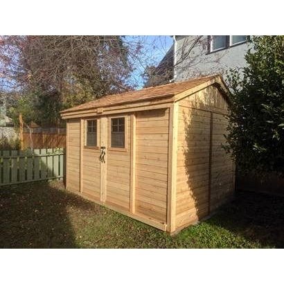 Outdoor Living Today 12'x8' Slider Cabana Garden Shed - CB128-SLIDER