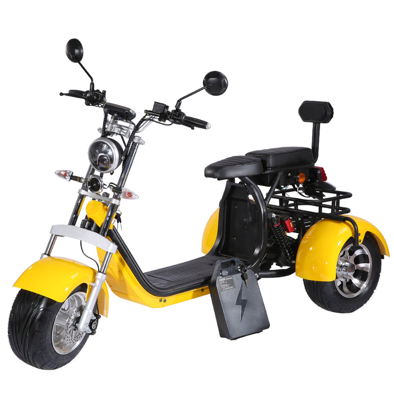 Shansu CP-3 60V/40Ah 2000W  Three Wheel Electric Trike Scooter