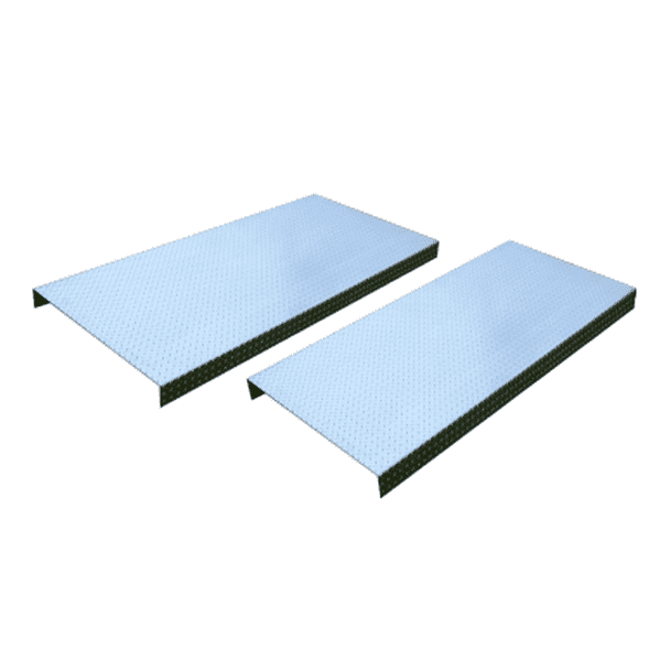 Dannmar Aluminum Deck Short-Narrow Fits D4-9 Only Set of 2 - 5210207