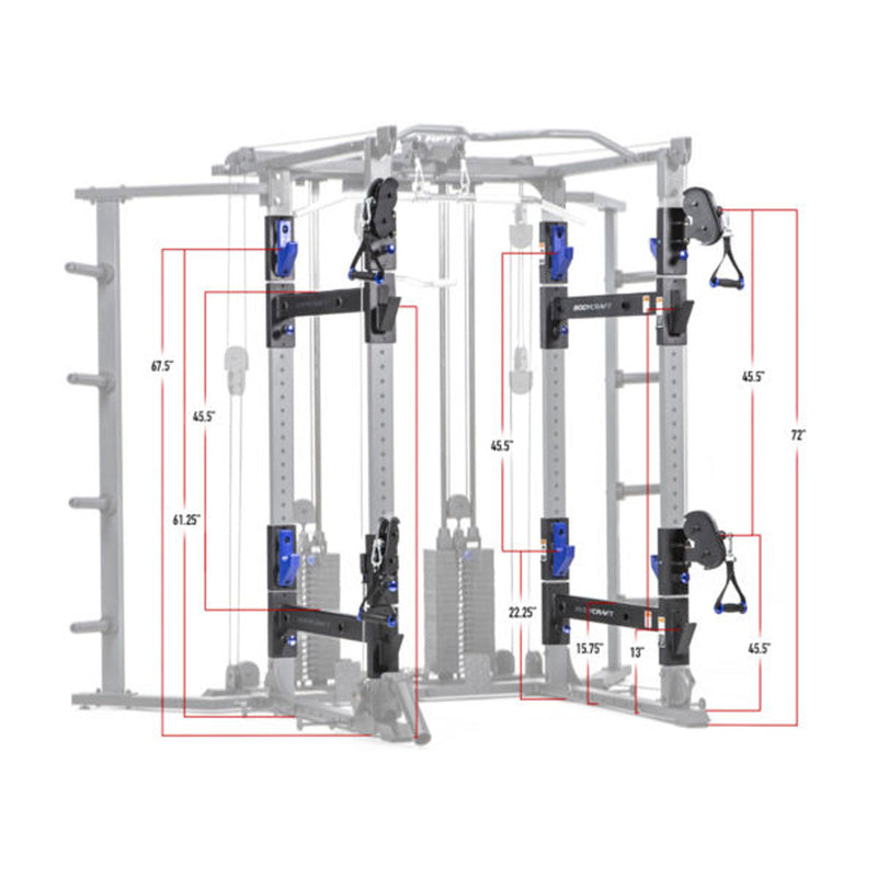 BodyCraft Pro Power Rack - F730