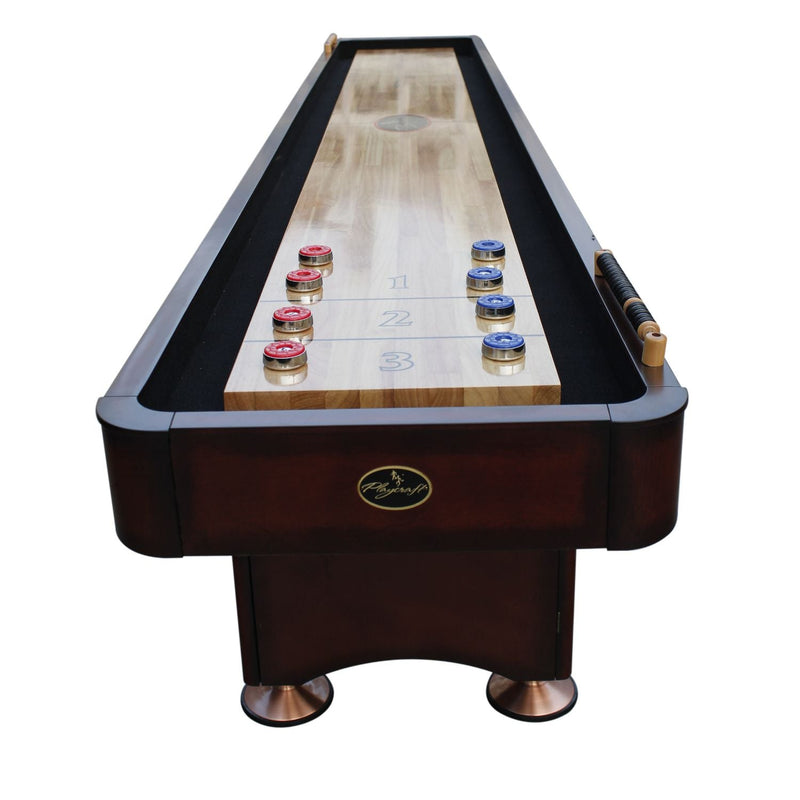 Playcraft Georgetown Shuffleboard Table with Accessories - SHGEHO14 2P