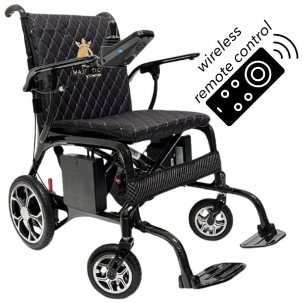 ComfyGo Phoenix Carbon Fiber Folding Electric Wheelchair - Backyard Provider