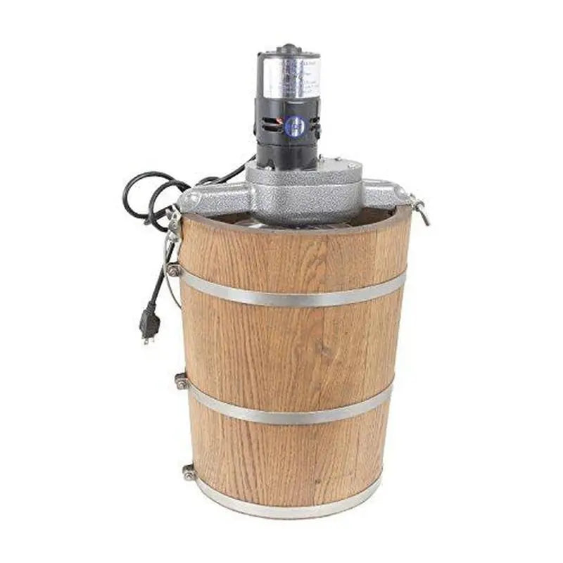 Country Freezer - 6 Qt. Ice Cream Maker - Classic Wooden Tub - Country Electric Motor - 5016-CFW6CE