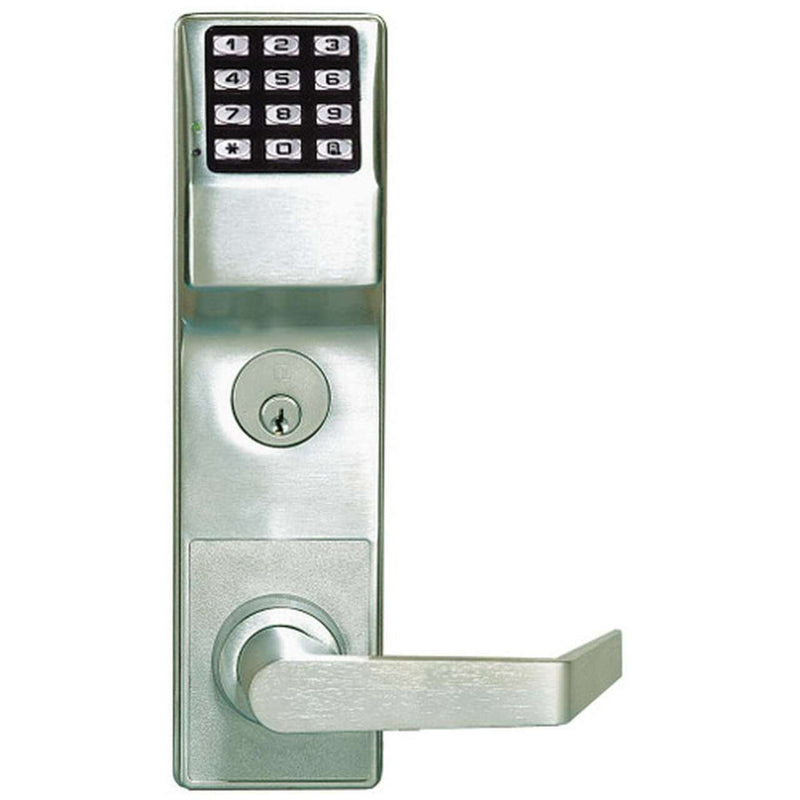 Alarm Lock Trilogy - Digital Classroom Mortise Lever Lock w/ Audit Trail - Networx - Left-handed/Reversible - 26D - Satin Chrome - ALL-DL6500CRL-26D