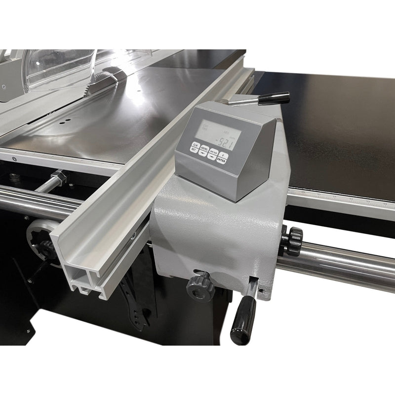 Maksiwa Sliding Panel Saw Titanium - BMT.3200.IR - 5HP 1 Phase Crosscut, Blade Covers 90° & 45°